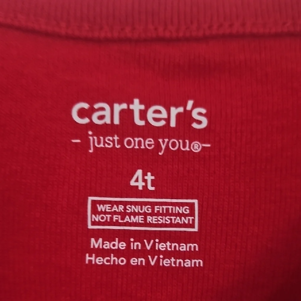 Carter's Red Fox and Snowflake Kids Footie